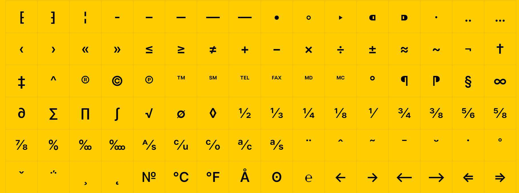 Glyphy – 轻松复制和粘贴字形特殊字符